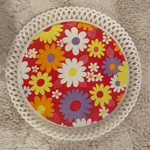 (SOLD!) Vintage flower tray